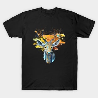 Stag Deer Animal World Wildlife Beauty Adventure T-Shirt